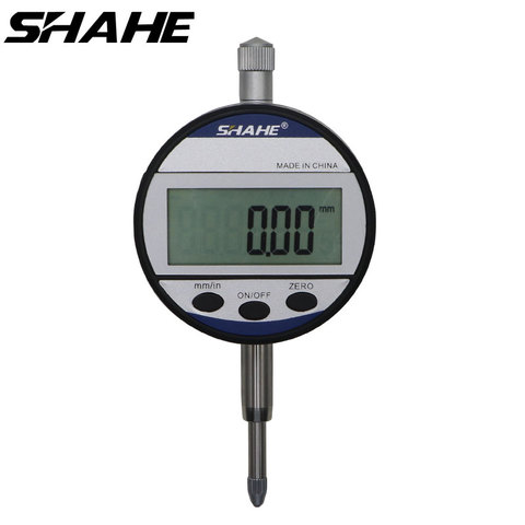 shahe 0.01mm digital dial indicator 0-12.7/0-25.4 mm dial indicator gauge with retail box Precision Tool ► Photo 1/6