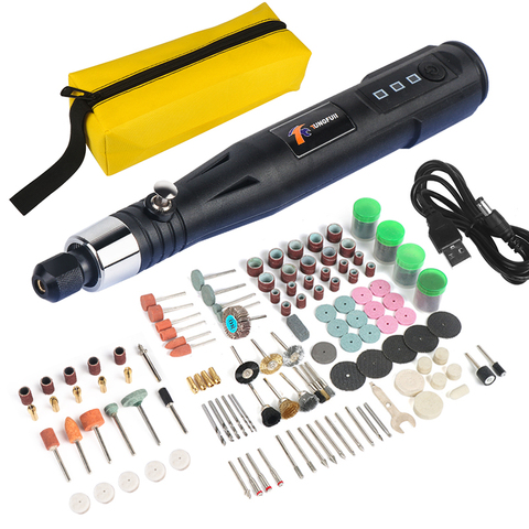 Mini Electric Rotary Drill Engraving Pen 30W Professional Grinding Milling Polishing Tools electric grinding pen Drill Tool ► Photo 1/6