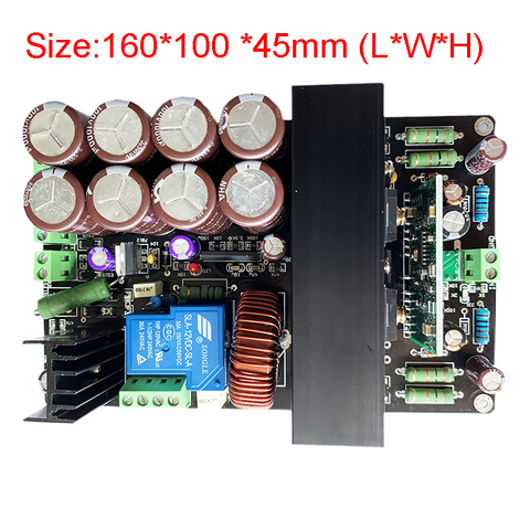 1KW 1000W HIFI AMP High Power Amplifier IRS2092+IRFB4227 Class D Mono Digital Amplifier Board Stage Power Amplifier Board H122 ► Photo 1/6