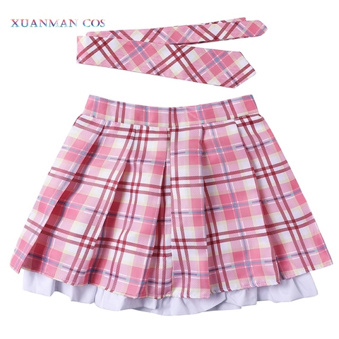 Noragami Skirt Tie Kofuku Cosplay Costume Tutu God Of Poverty Binbougami Philabeg Pleated Miniskirt ► Photo 1/5