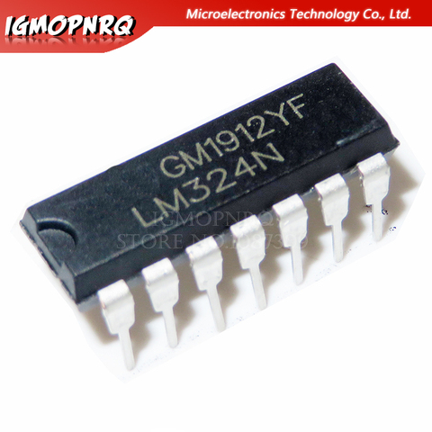 10pcs LM324N LM324 DIP-14 Operational Amplifiers - Op Amps Quad Operational Amp new original ► Photo 1/1