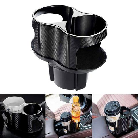 Car 2 In 1 Design Drinks Holders Cup Holder Expander With Upgraded Fixed Base Detachable Drink Can Bottle Stand Bekerhouder Auto ► Photo 1/6