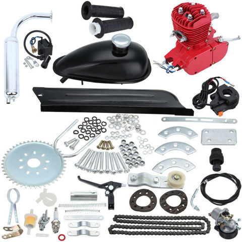 YALU Motor 100cc 2 Stroke Bicycle E-bike Motorized Gas Engine Kit DIY Electric Bicycle Mountain MTB Engine Set Max 2800W Up 50km ► Photo 1/6