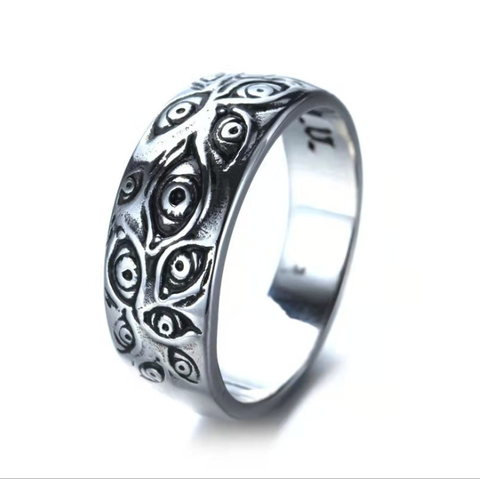 Fashion New Products Hot Sale Cthulhu Evil Eye Ring Monster Horror Ring Alloy Men's Ring ► Photo 1/6