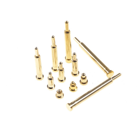 100 pcs Spring pogo pin connector diameter 2.0 mm height 2.0 2.5 3.0 3.5 4.0 5.0 6.0 7.0 8.0 9.0 10.0 12.0 14.0 16.0 18.0 mm SMD ► Photo 1/4