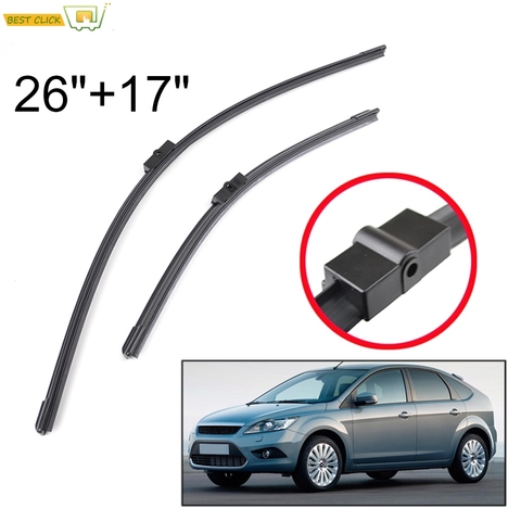 Misima Windshield Windscreen Wiper Blades For Ford Focus MK 2 2004 - 2011 Front Window Wiper 2005 2006 2007 2008 2009 2010 ► Photo 1/6