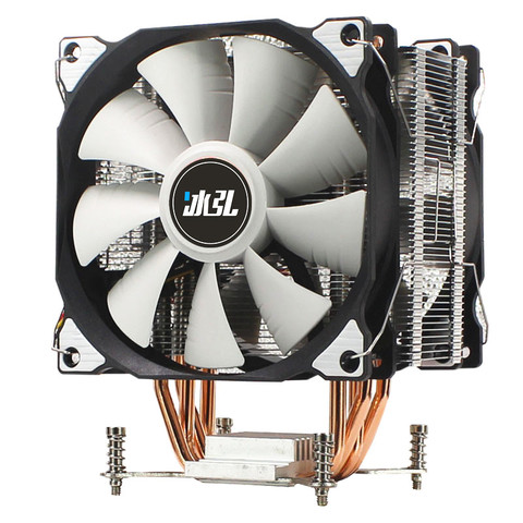 4 HeatPipes CPU Cooler RGB 120mm PWM 4Pin 3Pin Fans PC Quiet For Intel X79-X99-2011 LGA2011-V3 X299-2066 2022 New Heat Sink ► Photo 1/6