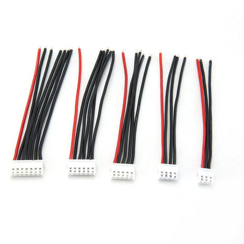 5pcs/lot 2S 3S 4S 5S 6S 8s Lipo Battery Balance Charger Cable IMAX B6 Connector Plug Wire Wholesale ► Photo 1/4