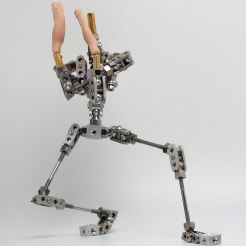 Upgraded Ready-to-assemble PMA-24  24cm high quality stainless steel animation armature puppet for Stop Motion Character ► Photo 1/6