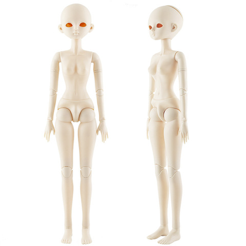 60cm Change Eyes Nude Body Open Head 1/3 Bjd/sd Doll Normal Skin Makeup Head Blue Eyes  DIY Doll Toys for Children Girls ► Photo 1/6