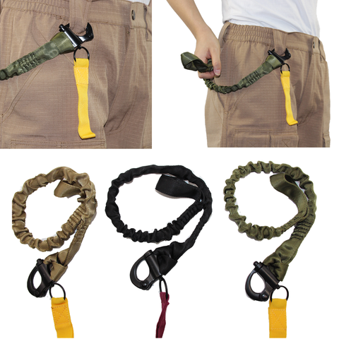 Quick Release Safety Lanyard Retractable Retention Lanyards Fall Arrest Safety Harness Hunting Rope Accessories Survival Gear ► Photo 1/6