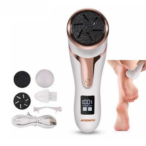 Electric Pedicure Tools Foot Care File Leg Heels Remove Hard Cracked Dead Skin Callus Remover LCD Feet Clean Care Machine ► Photo 1/6