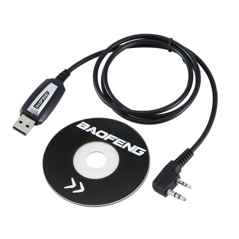 USB Programming Cable/Cord CD Driver for Baofeng UV-5R / BF-888S handheld transceiver ► Photo 1/6