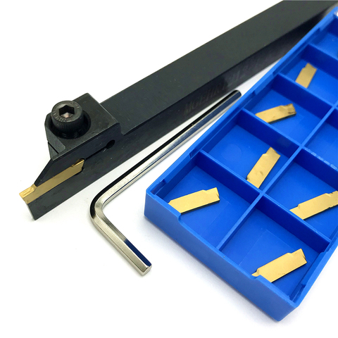 Grooving Tools holder MGEHR1010 MGEHR1212 External Grooving Holder+10pcs MGMN150  MGMN200 carbide Grooving inserts turning tool ► Photo 1/6