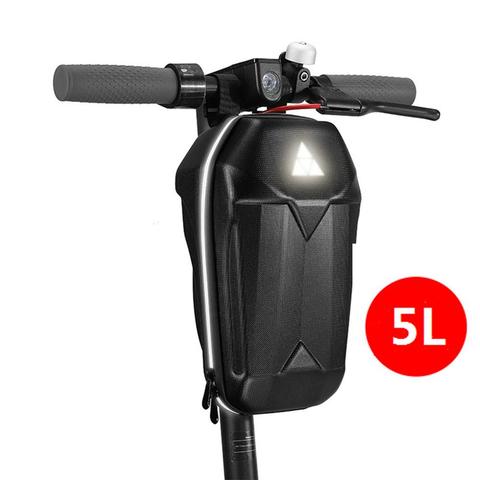 Electric Scooter Head Handle Bag EVA Hard Shell Waterproof Bag for Xiaomi M365 Handlebar Hanging Universal Storage Front Bag ► Photo 1/6