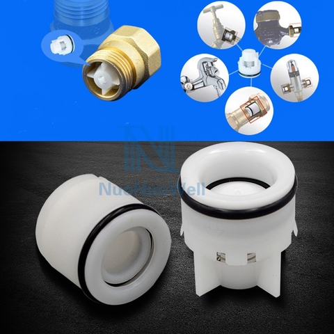 1PC Plastic Micro Check Valve DN20 OV32 Plug-in Nonreturn Valves Backflow Core Water Pipe Fittings Anti Drip Accessories ► Photo 1/6