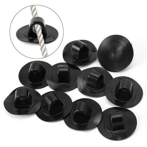 4Pcs 2022 Rope Buckle Rowing Drag Safe Hooks Button of Inflatable Fishing Kayak Accessories Plastic Spare Part ► Photo 1/6
