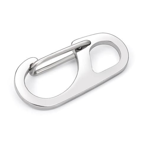 Stainless Steel Buckle D3S Buckle Mini Buckle Simple Mini Spring Gadget keychain Camping Buckle Mini Portable K5K8 ► Photo 1/6