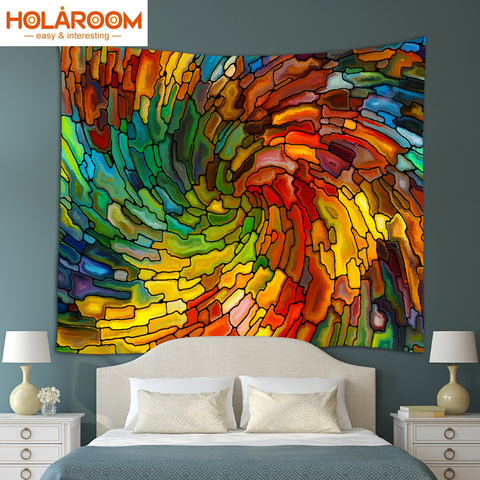 Exotic wind style tapestry India mandala wall hanging Tapestries colorful printing beach towel blanket table cloth picnic mat ► Photo 1/6