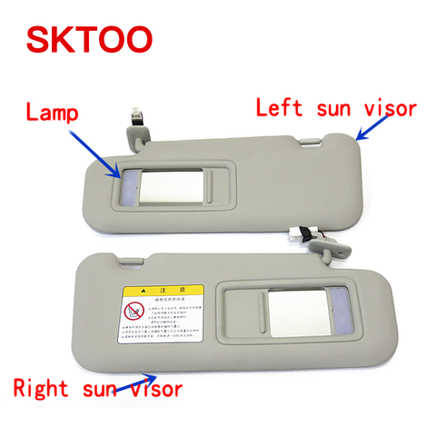 SKTOO car accessories with lamp sun visor for Mazda Axela with a make-up mirror sun visor ► Photo 1/6