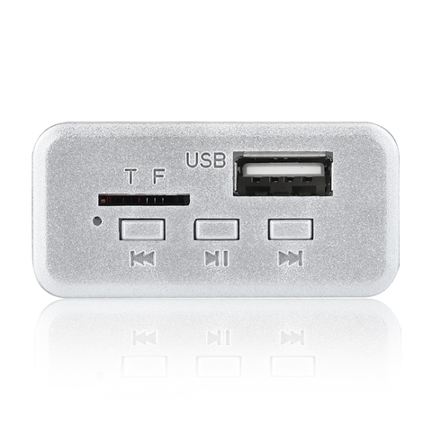 5v 12v Car USB MP3 Player Bluetooth 5.0 MP3 Decoder Decoding Board Module WMA WAV TF Card Slot / USB / FM Remote Board Module ► Photo 1/6