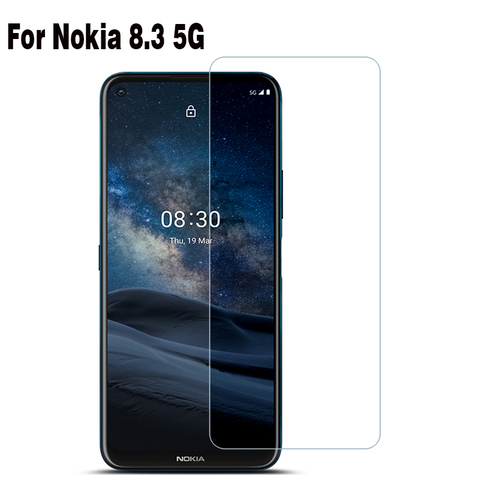 For Nokia 8.3 5G Tempered Glass 2.5D Protective Film 9H Explosion-proof LCD Screen Protector For Nokia 8.3 5G ► Photo 1/5