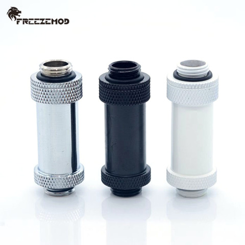FREEZEMOD 41-69mm Male-Male Extension 41mm 69mm Extender Fitting G1/4 Thread Double Male Adapter Graphics Water Cooler Modding ► Photo 1/4