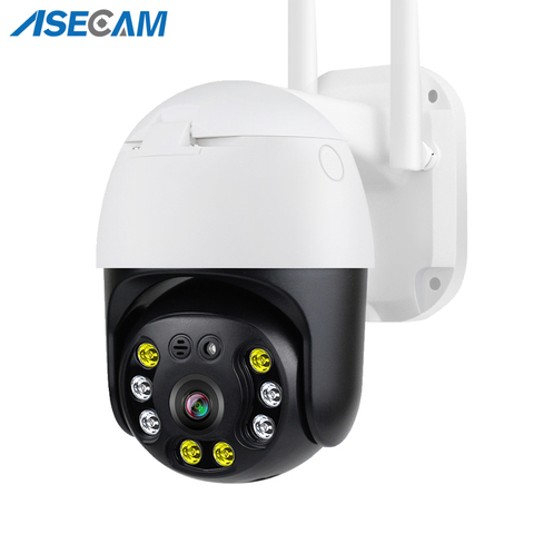 Wireless 5MP HD IP Camera Dome Outdoor PTZ Home CCTV 2-way Audio Auto Tracking Onvif Wifi Security Surveillance Camera ► Photo 1/6