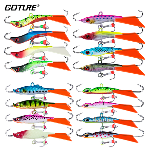 Goture New Winter Fishing Lure Balancers Ice Fishing Jig Wobblers for Trout Bass Pike Perch Carp Luminous Ice Fishing Balancer ► Photo 1/6