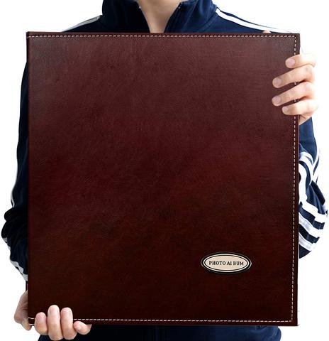 Self-Adhesive Photo Album Dust-Free Air-Free Glue Free Waterproof Family Wedding Leather Cover DIY Album 3X5 4X6 5X7 6X8 8X10 ► Photo 1/6