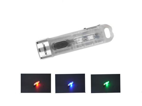 JETBEAM MINI ONE SE Max. 500 Lumen Fluorescence Whitening Agent Detection Durable Plastic Keychain Flashlight ► Photo 1/6