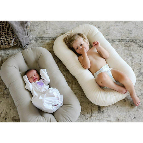 Newborn Baby Lounger Portable Baby Nest Bed for Girls Boys Cotton Crib Toddler Bed Baby Nursery Carrycot Co Sleeper Bed ► Photo 1/6