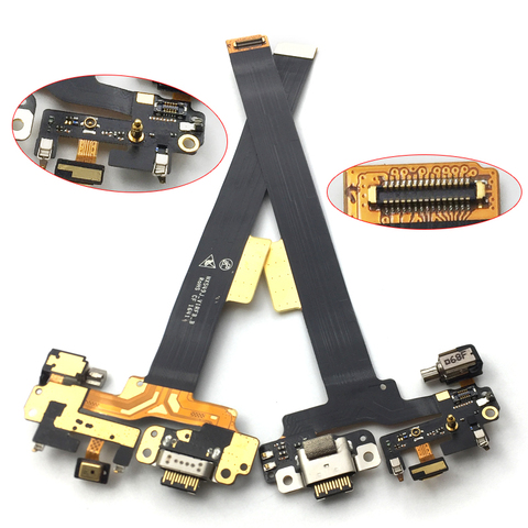 For ZTE Nubia Z11 mini S NX549j usb Charger Port Dock Connector Flex Cable with Microphone ► Photo 1/2