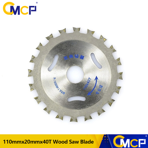 1pc 110mmx20mm 40T Double Side Tipped TCT Circular Saw Blade Multipurpose Woodworking Cutting Disc 4 Inch Wood Saw Blade ► Photo 1/5