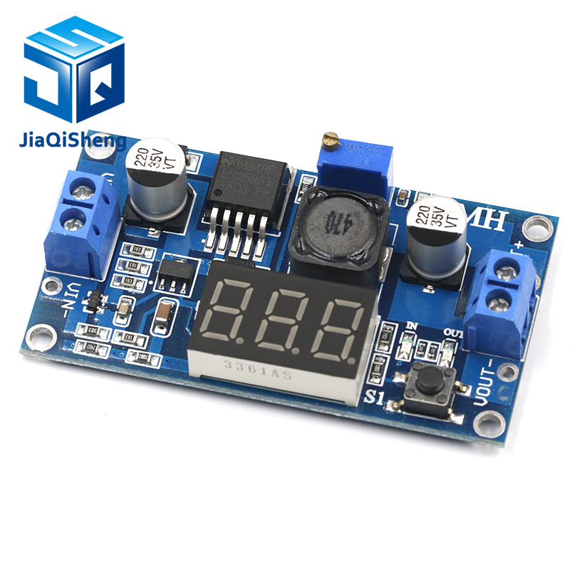 5A Digital Control Power Supply DC-DC Step-Down Charge Module LED  Voltmeter 