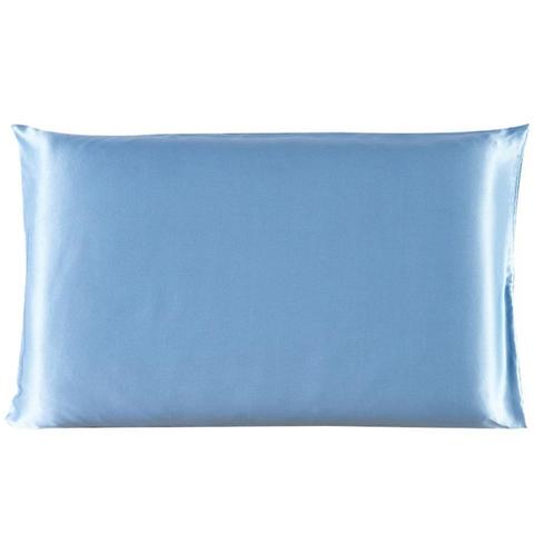 21Hot Pure Emulation Satin Silk Pillowcase Square Pillow Single Cover Chair Seat Soft Mulberry Plain Pillow Case Cover New ► Photo 1/4