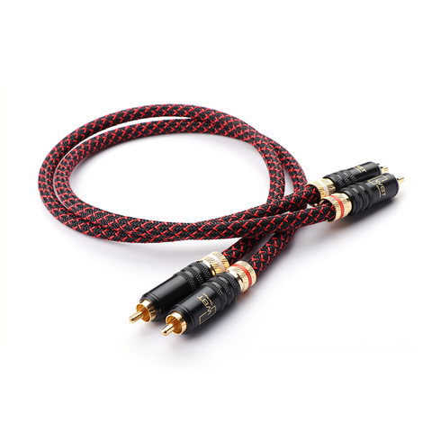 CANARE L-4E6S Hifi Audio Pure Copper HiFi Audio cable RCA Interconnect Cable with WBT-0144 RCA Connector Plug ► Photo 1/6