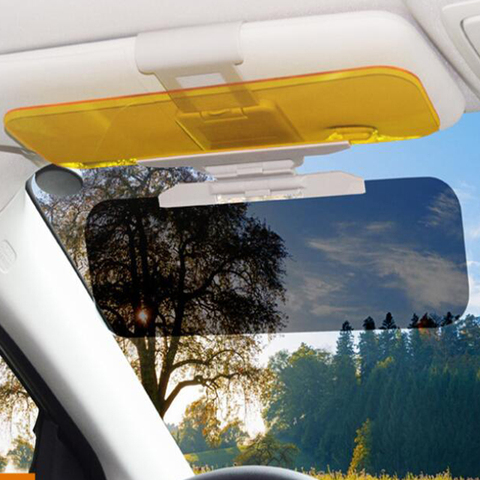 Car Sun Visor HD Anti Sunlight Dazzling Goggle Day Night Vision Driving  Mirror UV Fold Flip Down Clear View Interior Mirrors - Price history &  Review