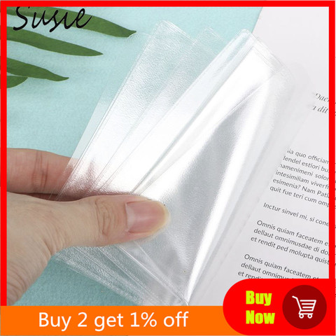PVC Transparent Auto Documents Cover Russian Driver's License Case Protect Car ID Card Holder for Men Women Card Storage ► Photo 1/6