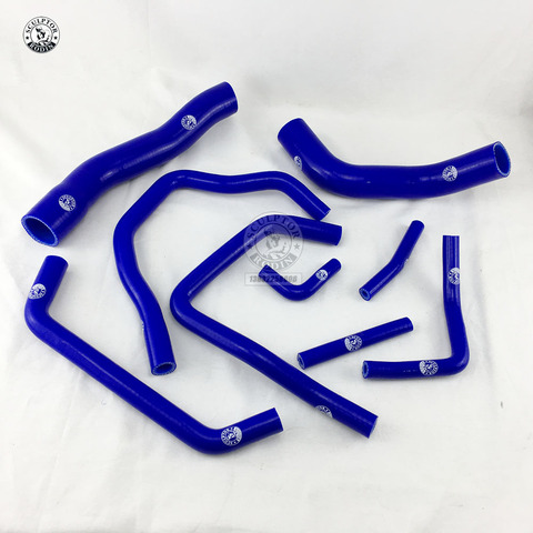 Silicone Radiator Hose Kit For TOYOTA LAND CRUISER HDJ80 1HD-T/FT 4.2L red/blue/black ► Photo 1/4