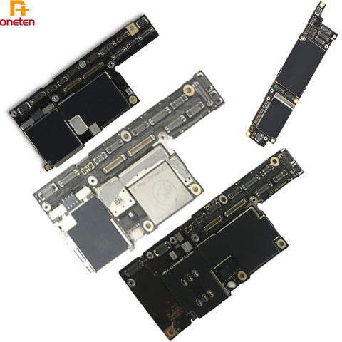 Bad Complete Motherboard For iPhone X XS XSMAX XR CPU Nand Power IC  Mainbaord Practice Repair SKill Power Off Motherboard ► Photo 1/6