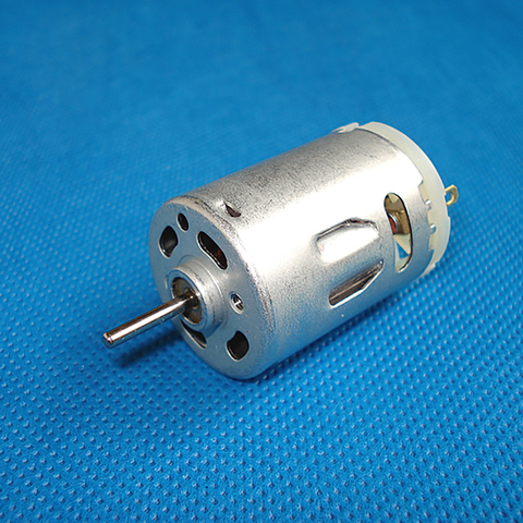 1pcs R385 Carbon Brush Motor High Speed DC Motor DC 12V Small Motor Suitable for Ship Model, Car Vacuum Cleaner, Hair Dryer ► Photo 1/3