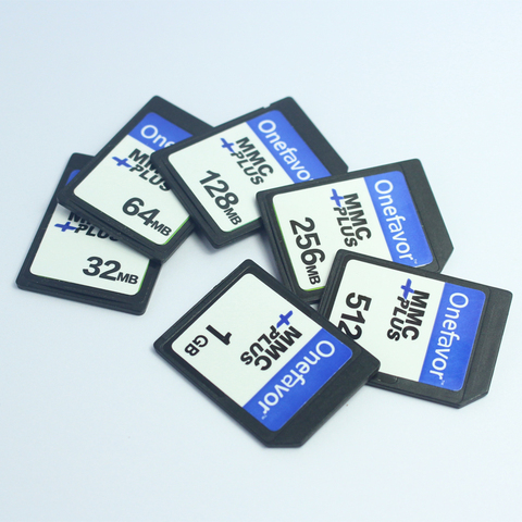 onefavor 256 MB 512MB 1GB MMC MultiMedia Card 13PINS Memory Card for Old Camera ► Photo 1/5