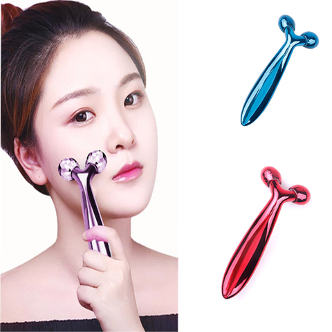 3D Roller Massager Lift Skin Tightening Wrinkle 360 Rotate Thin Face Full Body  Massager Tool Remover Facial Y Shape Massager ► Photo 1/6