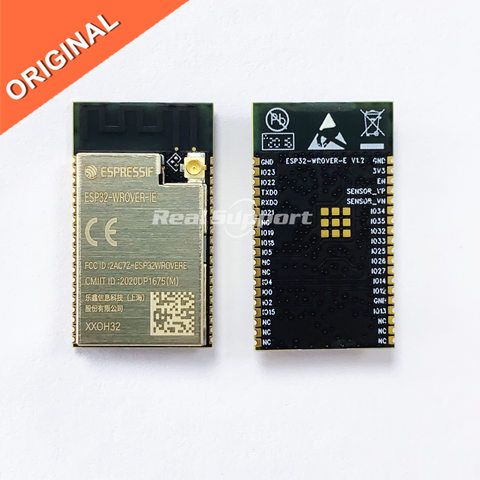 10 PCS ESP32-WROVER-IE 4MB 16MB flash Memory ESP32-WROVER Espressif dual-core Wi-Fi & Bluetooth module (ECO V3) IPEX antenna ► Photo 1/3