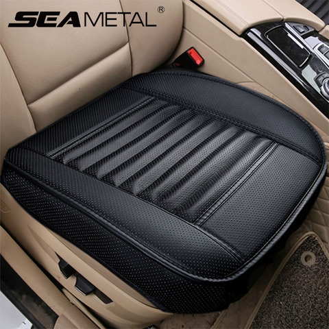 Car Seat Covers Universal PU Leather Seat Cover Four Seasons Automobiles Covers Cushion Auto Interior Accessories Mat Protector ► Photo 1/6