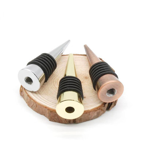 Zinc Alloy Wine Bottle Stopper Wine Storage Twist Cap Plug Reusable Vacuum Sealed Red Wine Bottles Stoppers ► Photo 1/6