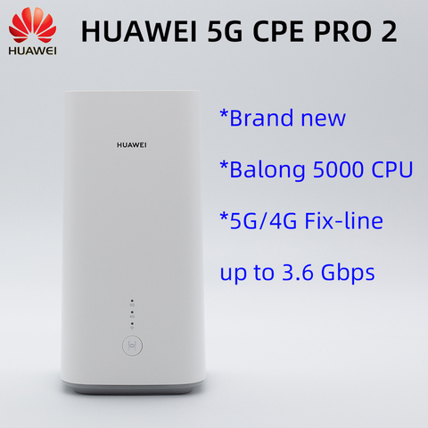 Original Huawei 5G CPE Pro 2 H122-373 5G/4G hotspot WiFi 6 Plus NSA SA ► Photo 1/5