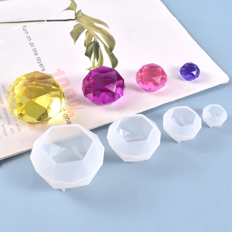 Crystal Epoxy Resin Mold DIY Crafts Decorations Jewelry Diamond Making Tool Desktop Ornaments Silicone Mould Drop Ship ► Photo 1/6