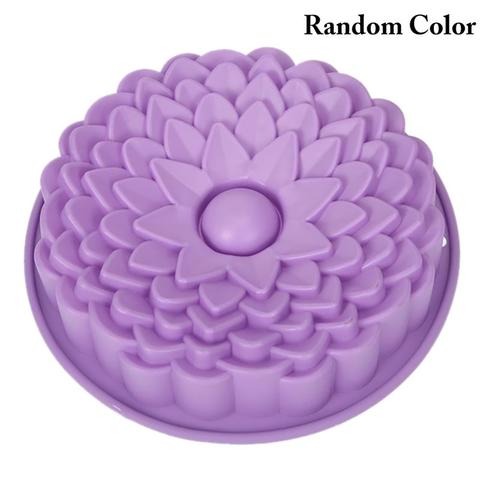 Random Color Chrysanthemum Silicone Cake Mold Non-Stick Flower Bread Mold Kitchen Mousse Mold Pastry Baking Tools ► Photo 1/6